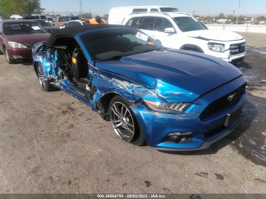 2017 FORD MUSTANG ECOBOOST PREMIUM - 1FATP8UH2H5218761