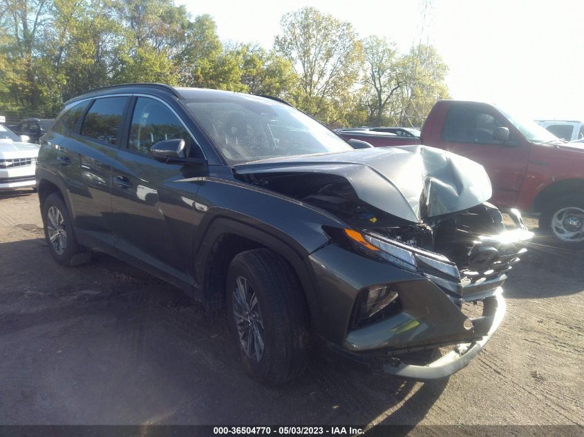 2023 HYUNDAI TUCSON HYBRID BLUE - KM8JBCA16PU092933