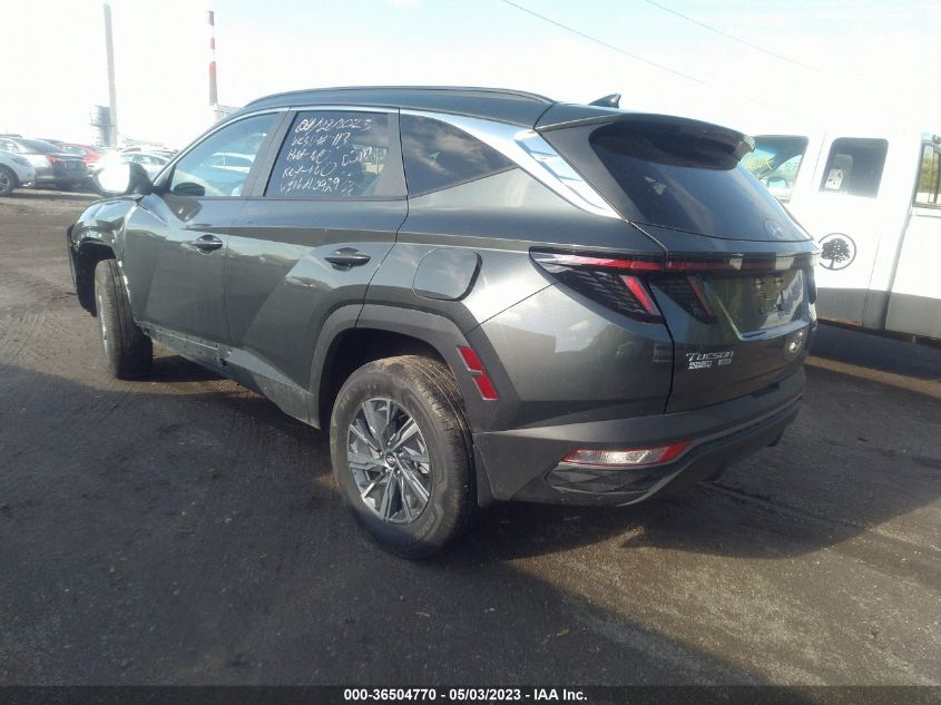 2023 HYUNDAI TUCSON HYBRID BLUE - KM8JBCA16PU092933