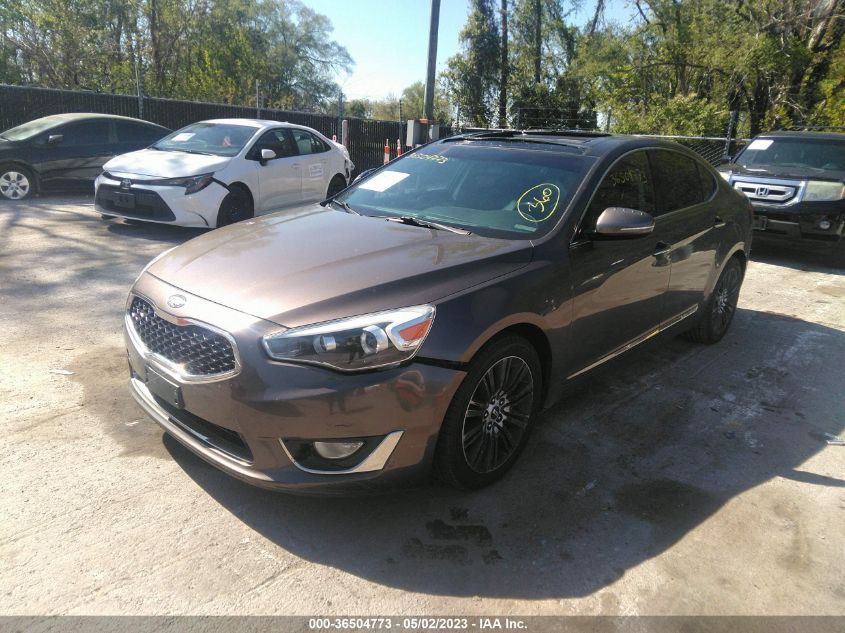 VIN KNALN4D74F5169914 2015 KIA CADENZA no.2