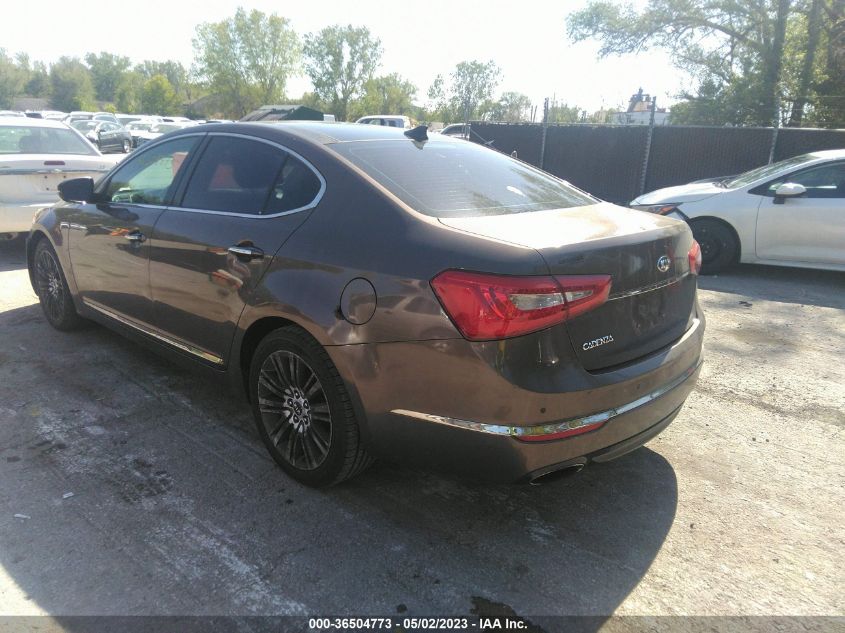 VIN KNALN4D74F5169914 2015 KIA CADENZA no.3