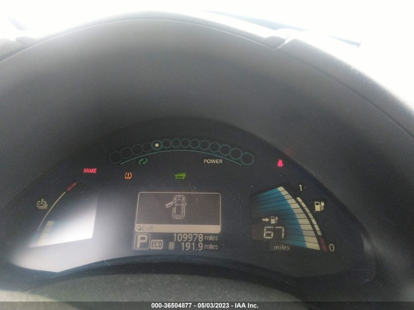 2016 NISSAN LEAF SL - 1N4BZ0CP5GC313597