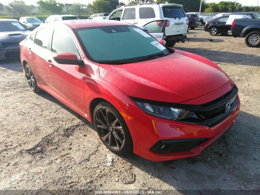 2021 HONDA CIVIC SEDAN SPORT - 2HGFC2F85MH552378