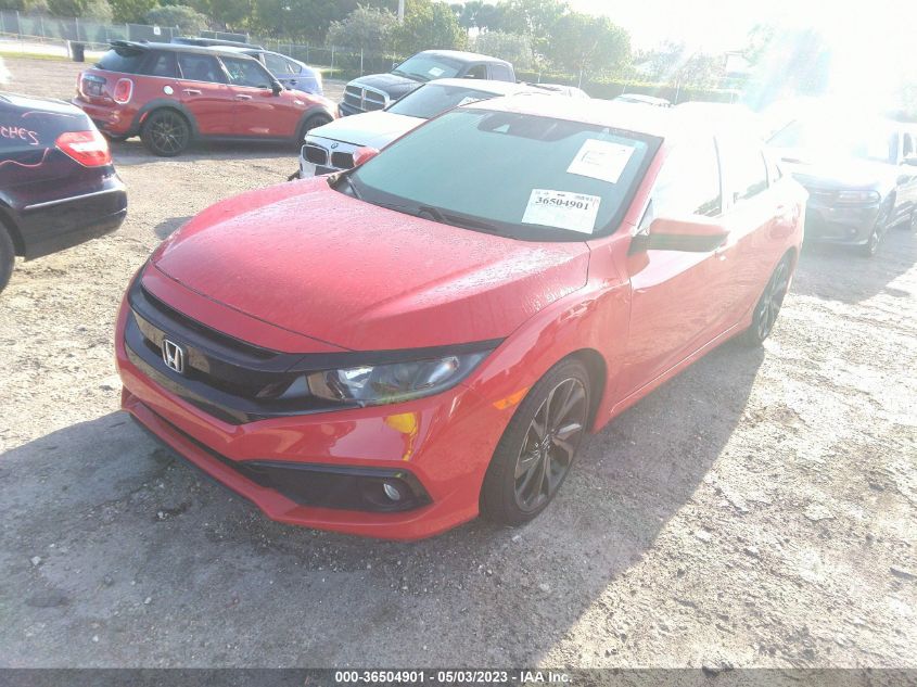 2021 HONDA CIVIC SEDAN SPORT - 2HGFC2F85MH552378