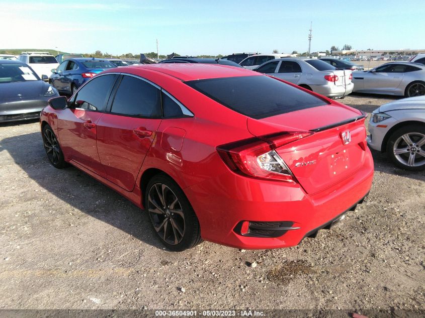 2021 HONDA CIVIC SEDAN SPORT - 2HGFC2F85MH552378