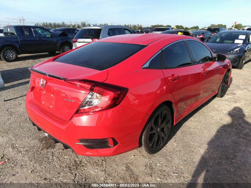 2021 HONDA CIVIC SEDAN SPORT - 2HGFC2F85MH552378