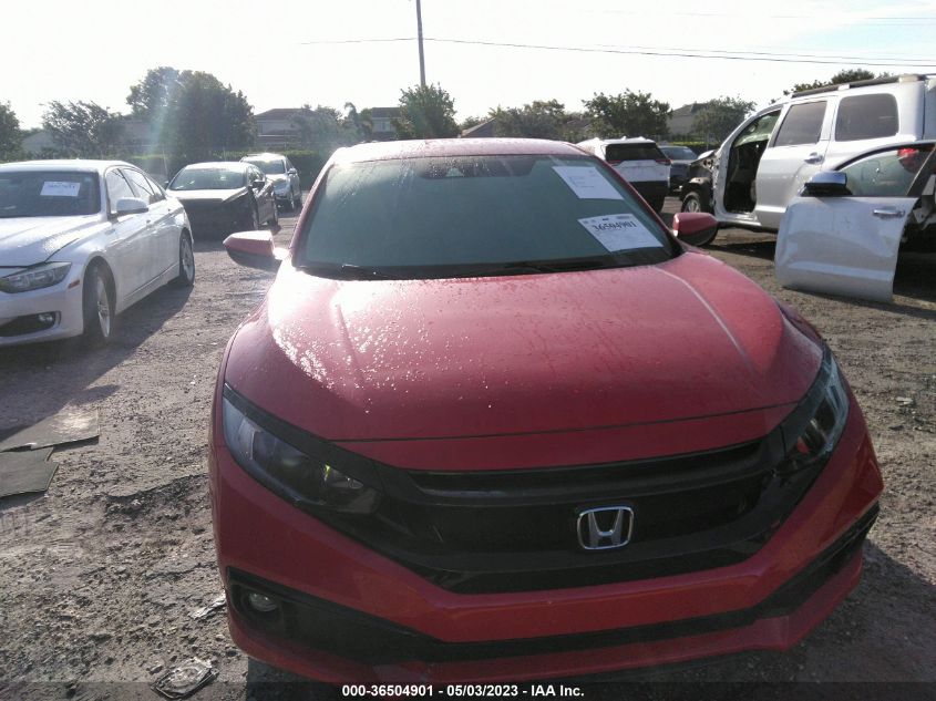 2021 HONDA CIVIC SEDAN SPORT - 2HGFC2F85MH552378