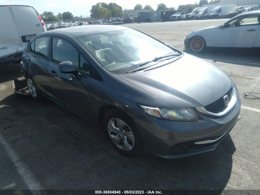 2013 HONDA CIVIC SDN LX - 19XFB2F53DE233368