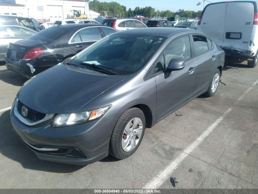 2013 HONDA CIVIC SDN LX - 19XFB2F53DE233368