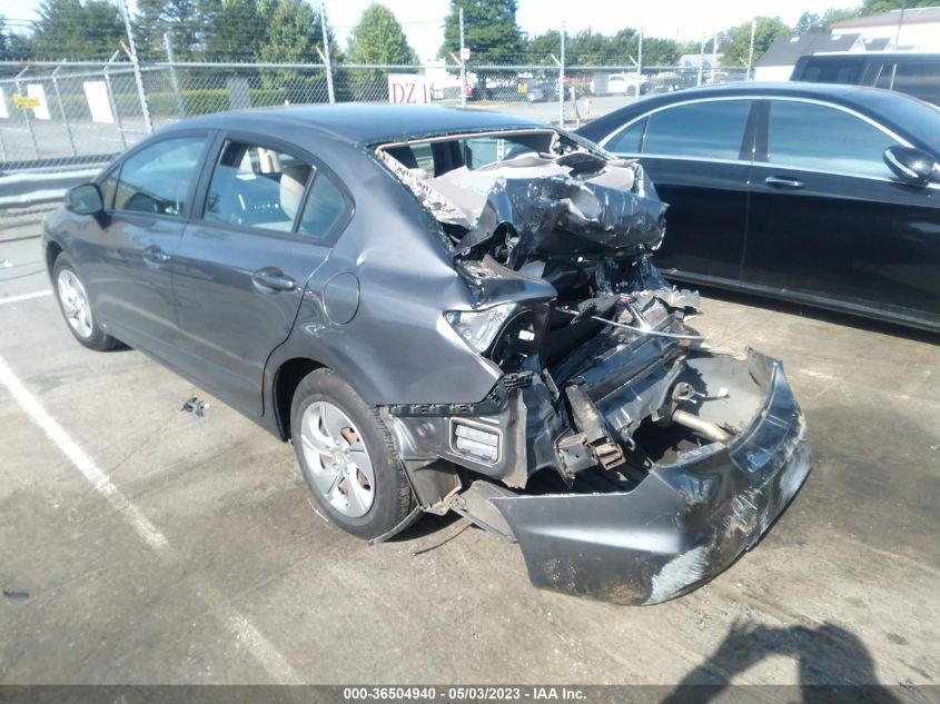 2013 HONDA CIVIC SDN LX - 19XFB2F53DE233368