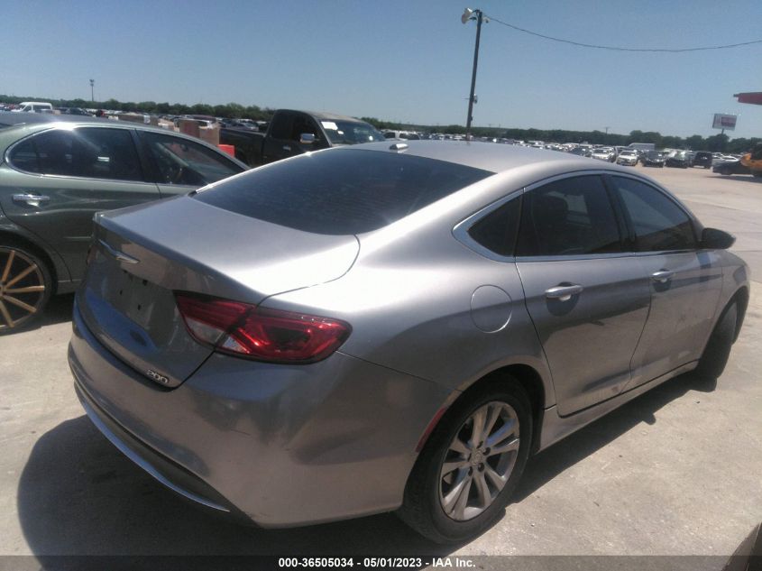 2015 CHRYSLER 200 LIMITED - 1C3CCCAB4FN594355