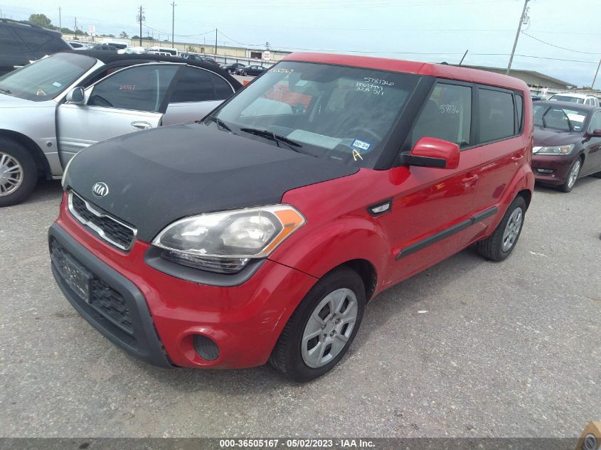 2013 KIA SOUL BASE - KNDJT2A57D7578126
