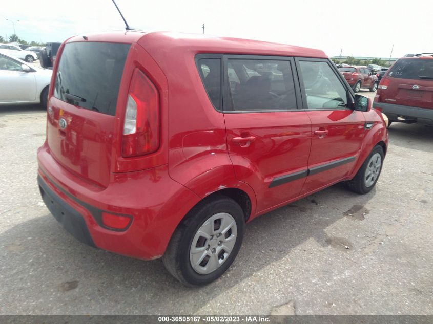2013 KIA SOUL BASE - KNDJT2A57D7578126