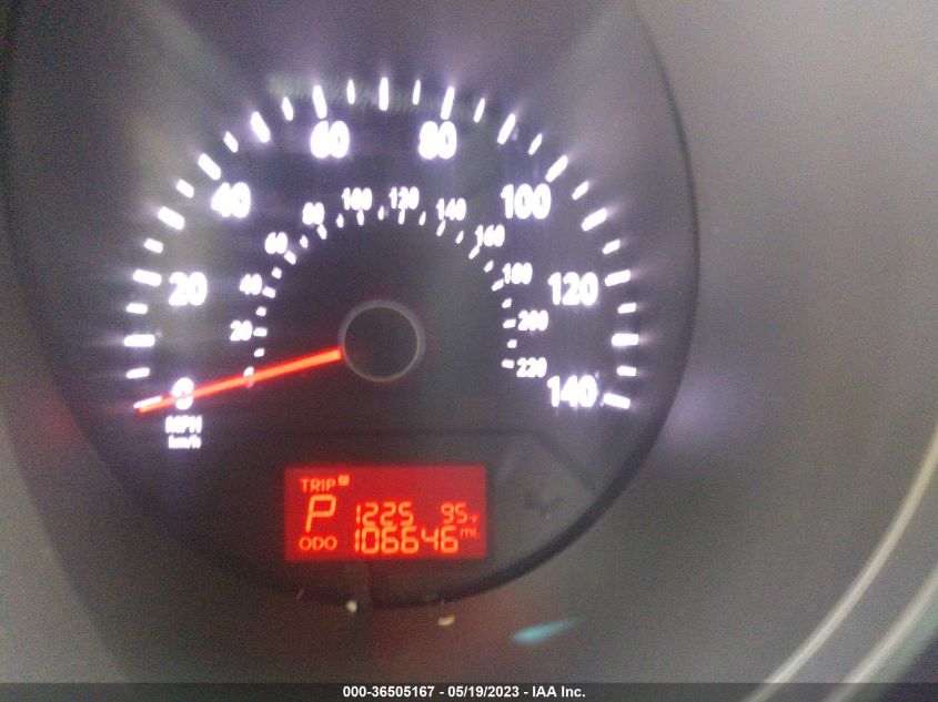 2013 KIA SOUL BASE - KNDJT2A57D7578126