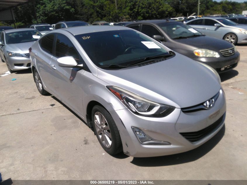 2015 HYUNDAI ELANTRA SE - 5NPDH4AE2FH605029