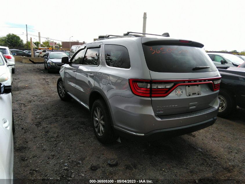 2017 DODGE DURANGO SXT - 1C4RDJAG6HC691073