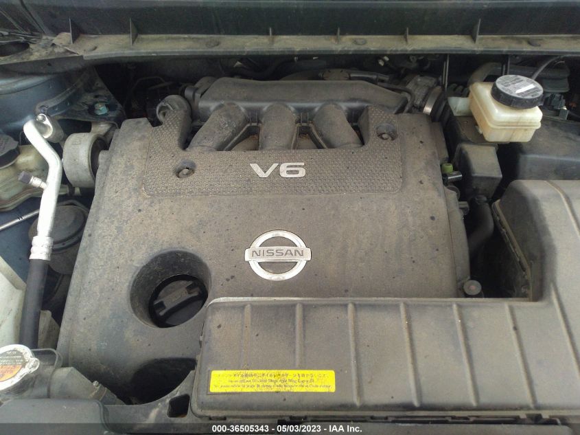 2014 NISSAN MURANO S - JN8AZ1MW6EW522946