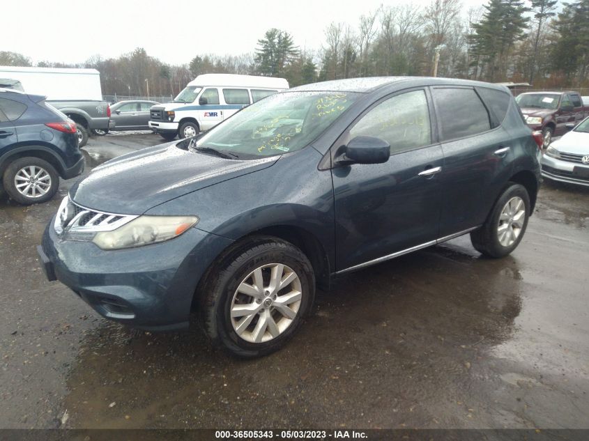 2014 NISSAN MURANO S - JN8AZ1MW6EW522946