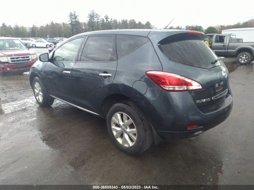 2014 NISSAN MURANO S - JN8AZ1MW6EW522946