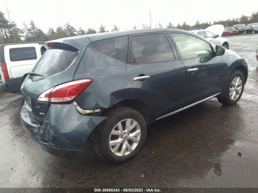 2014 NISSAN MURANO S - JN8AZ1MW6EW522946