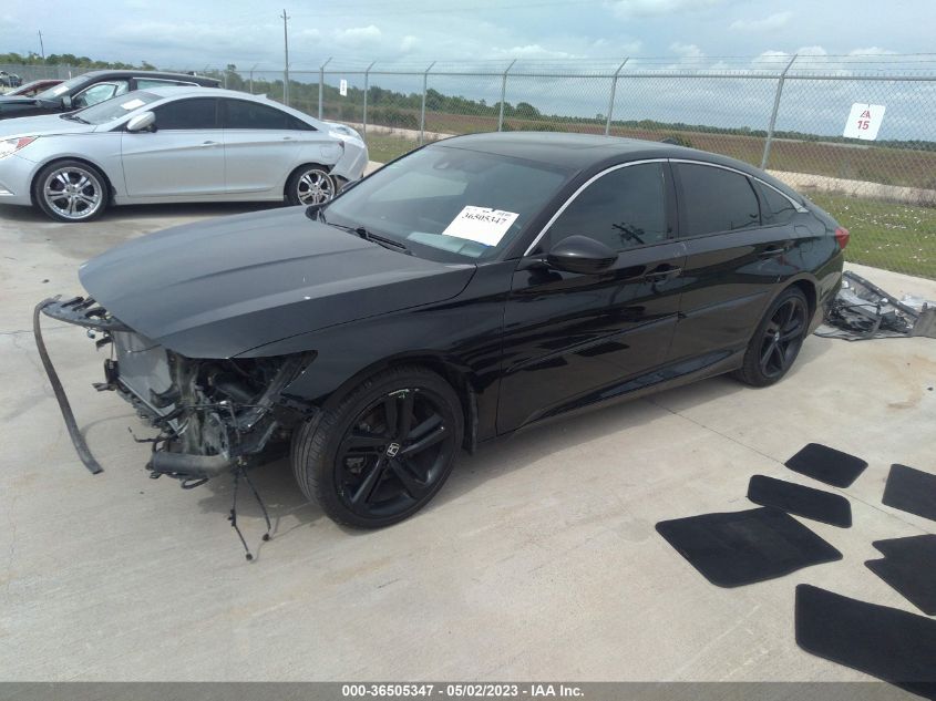 2018 HONDA ACCORD SEDAN SPORT 2.0T - 1HGCV2F33JA051971