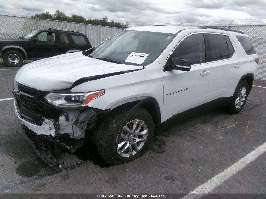 2019 CHEVROLET TRAVERSE LT CLOTH - 1GNERGKWXKJ288510