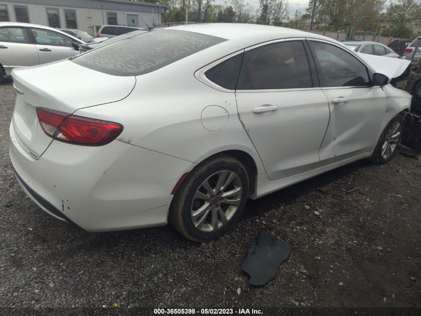 2015 CHRYSLER 200 LIMITED - 1C3CCCABXFN715485