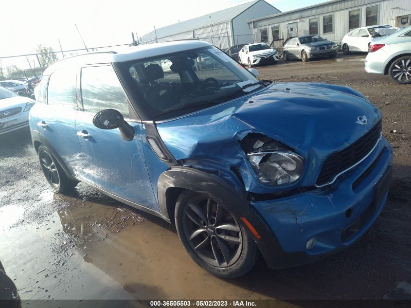 2013 MINI COOPER COUNTRYMAN S - WMWZC3C56DWP23844