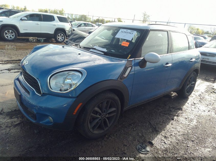 2013 MINI COOPER COUNTRYMAN S - WMWZC3C56DWP23844