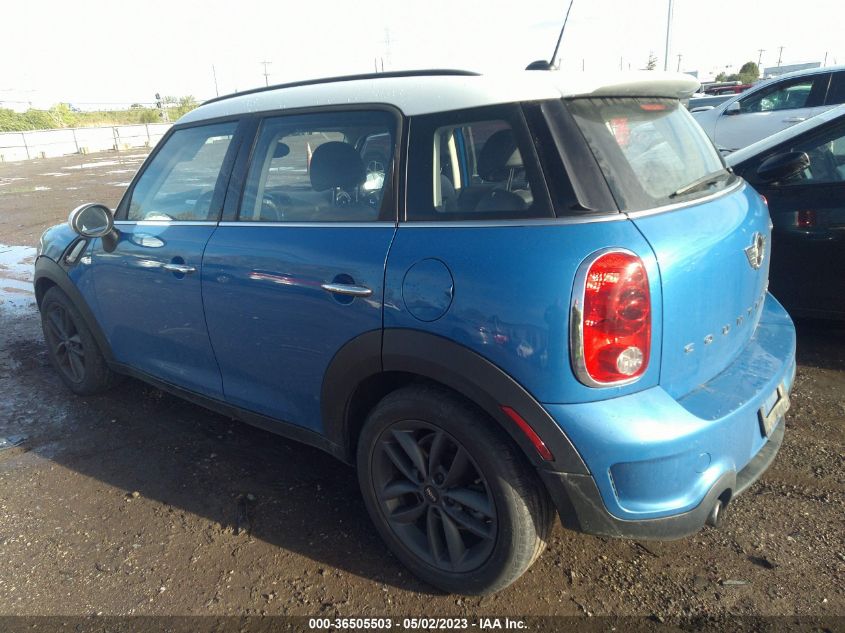 2013 MINI COOPER COUNTRYMAN S - WMWZC3C56DWP23844