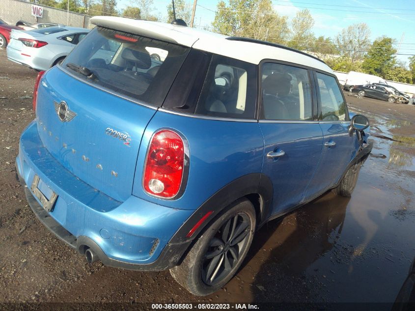 2013 MINI COOPER COUNTRYMAN S - WMWZC3C56DWP23844