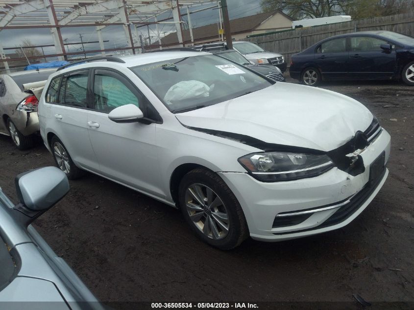 2019 VOLKSWAGEN GOLF SPORTWAGEN S - 3VW117AU3KM507211