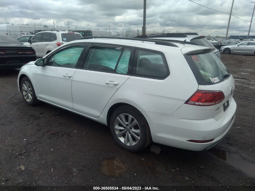 2019 VOLKSWAGEN GOLF SPORTWAGEN S - 3VW117AU3KM507211