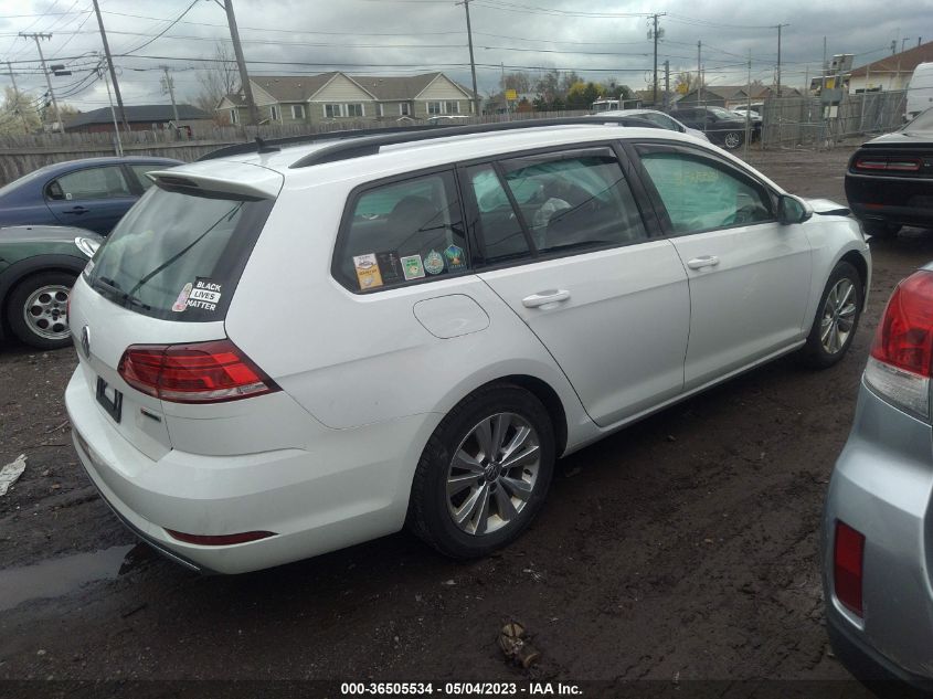 2019 VOLKSWAGEN GOLF SPORTWAGEN S - 3VW117AU3KM507211