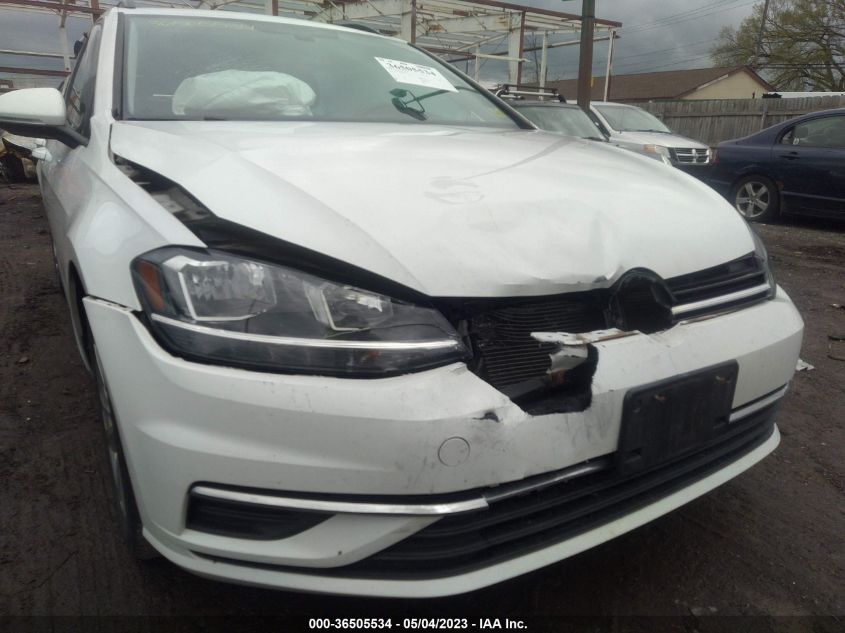 2019 VOLKSWAGEN GOLF SPORTWAGEN S - 3VW117AU3KM507211