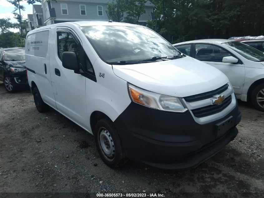 2015 CHEVROLET CITY EXPRESS CARGO VAN LT - 3N63M0ZN0FK726049