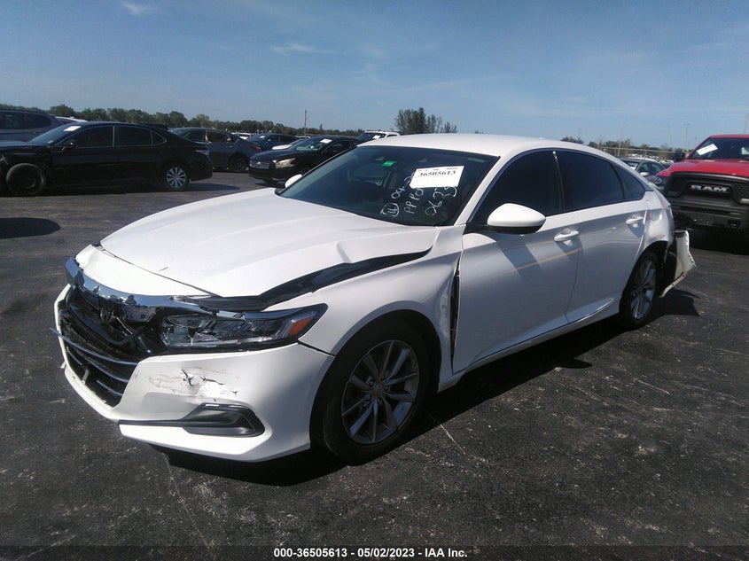VIN 1HGCV1F11MA050623 2021 HONDA ACCORD SEDAN LX