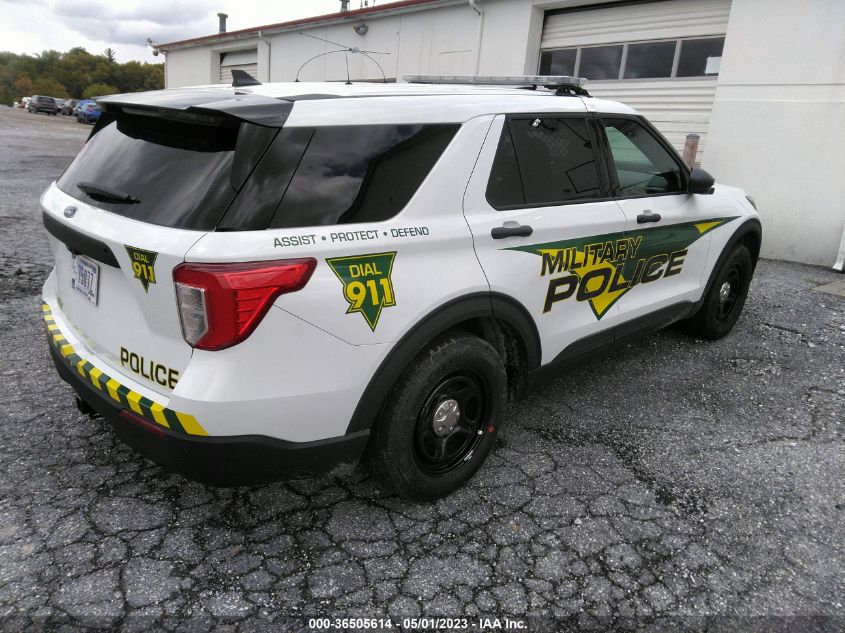 2022 FORD POLICE INTERCEPTOR 1FM5K8AB9NGC22741