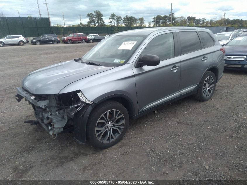 2016 MITSUBISHI OUTLANDER ES - JA4AD2A36GZ003935
