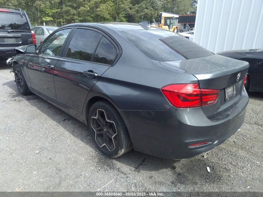 2016 BMW 3 SERIES 320I - WBA8E1G50GNT34907
