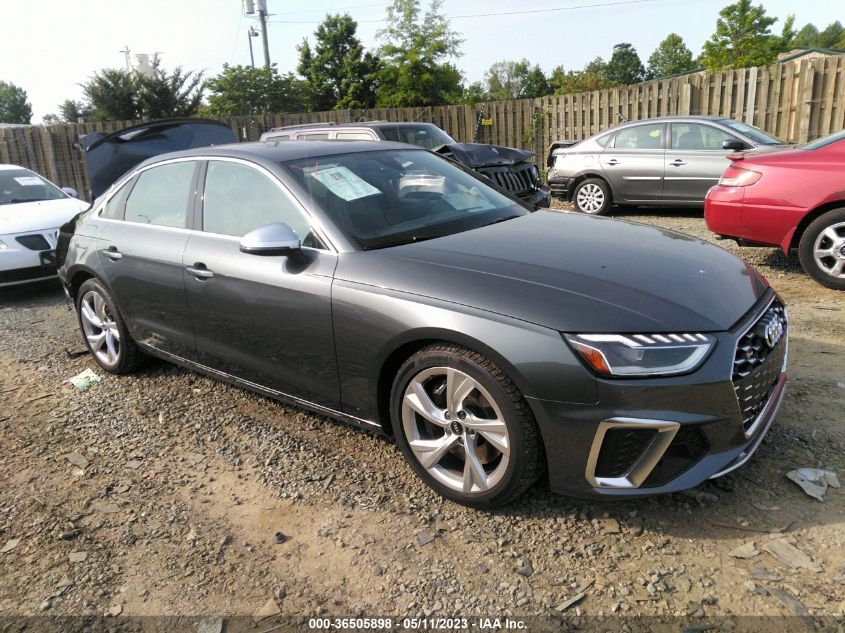 2021 AUDI S4 PREMIUM - WAUA4AF44MA063821