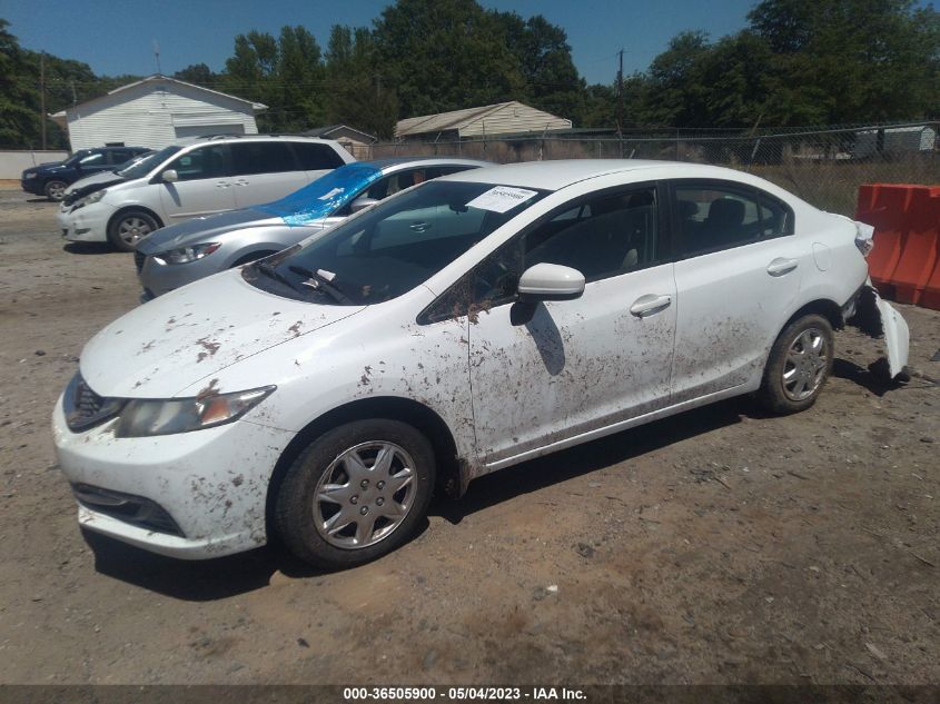 2015 HONDA CIVIC SEDAN LX - 19XFB2F51FE052515