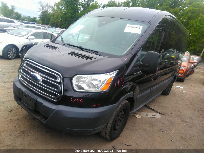 2016 FORD TRANSIT WAGON XL/XLT 1FBAX2CM1GKA11229