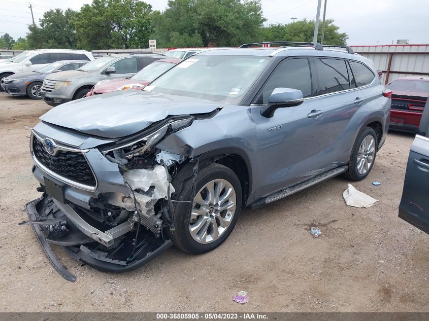 VIN 5TDYARAH9MS011073 2021 TOYOTA HIGHLANDER no.2