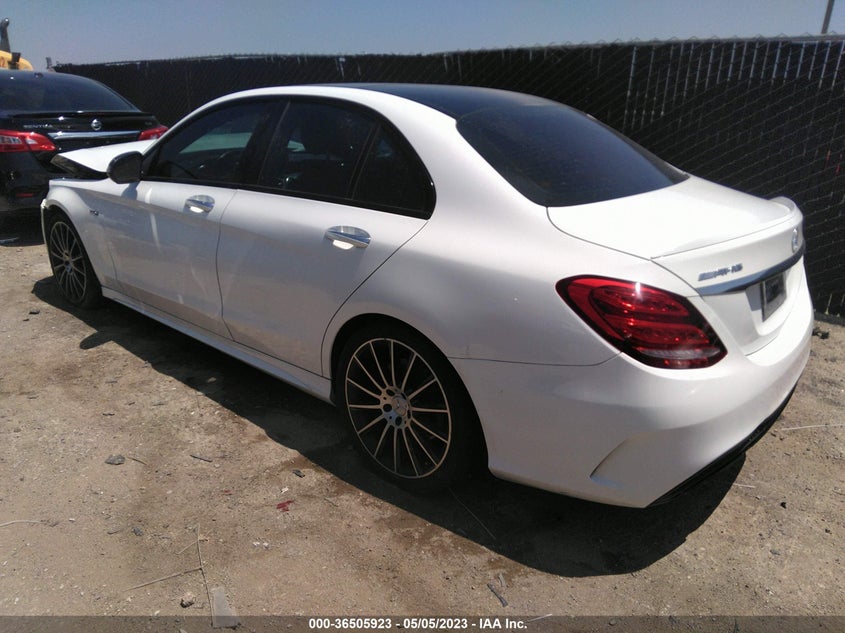 VIN 55SWF6EB0HU181702 2017 MERCEDES-BENZ C-CLASS AMG C 43