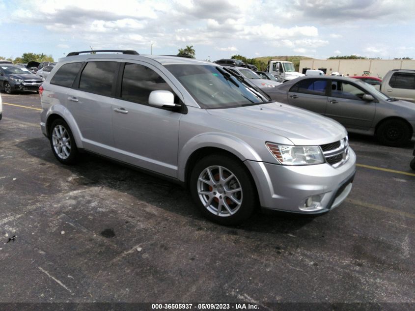 2013 DODGE JOURNEY SXT - 3C4PDCBG9DT564785
