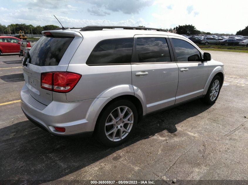 2013 DODGE JOURNEY SXT - 3C4PDCBG9DT564785