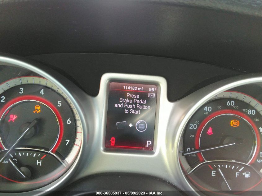 2013 DODGE JOURNEY SXT - 3C4PDCBG9DT564785