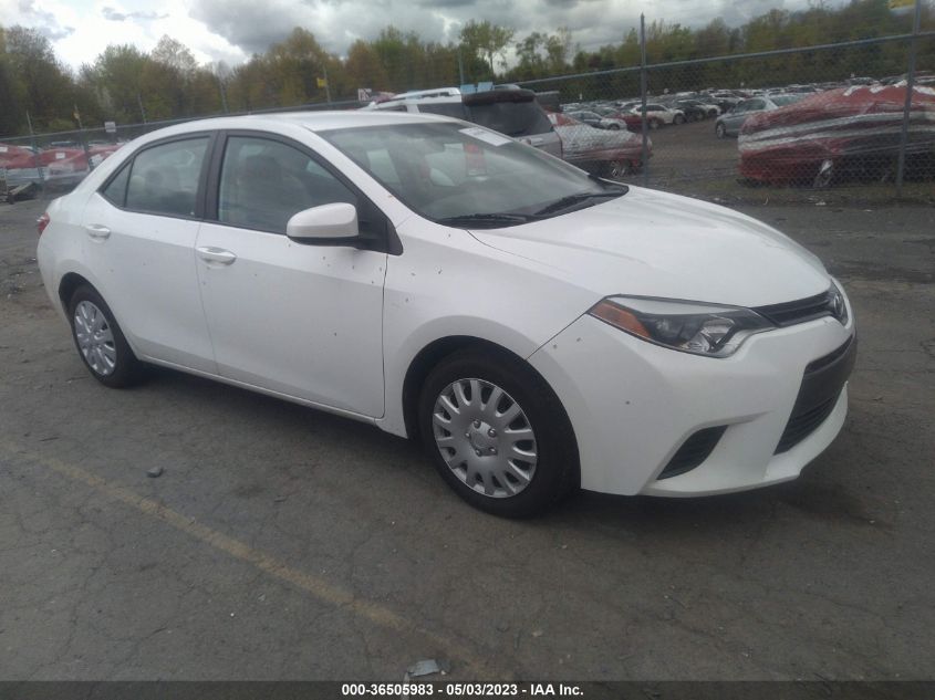 2015 TOYOTA COROLLA L/LE/S/S PLUS/LE PLUS - 2T1BURHE0FC364676