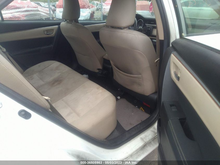 2015 TOYOTA COROLLA L/LE/S/S PLUS/LE PLUS - 2T1BURHE0FC364676
